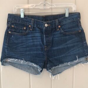 Levi's 501 Denim Cuttoff Shorts
